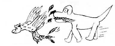 Psi a drbe - nakreslil Petr Steiner (8 kB)